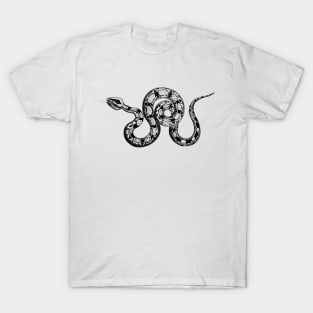 Vintage Snake Sketch T-Shirt